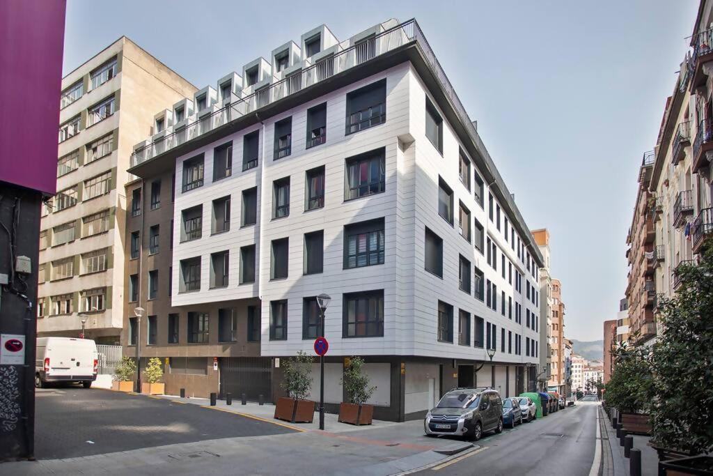 Apartamento Urban Flat Nuevo y Moderno con Garaje y Wifi Bilbao Exterior foto